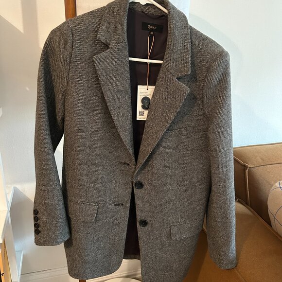 Quince Italian Wool Oversized Blazer - Picture 3 of 4